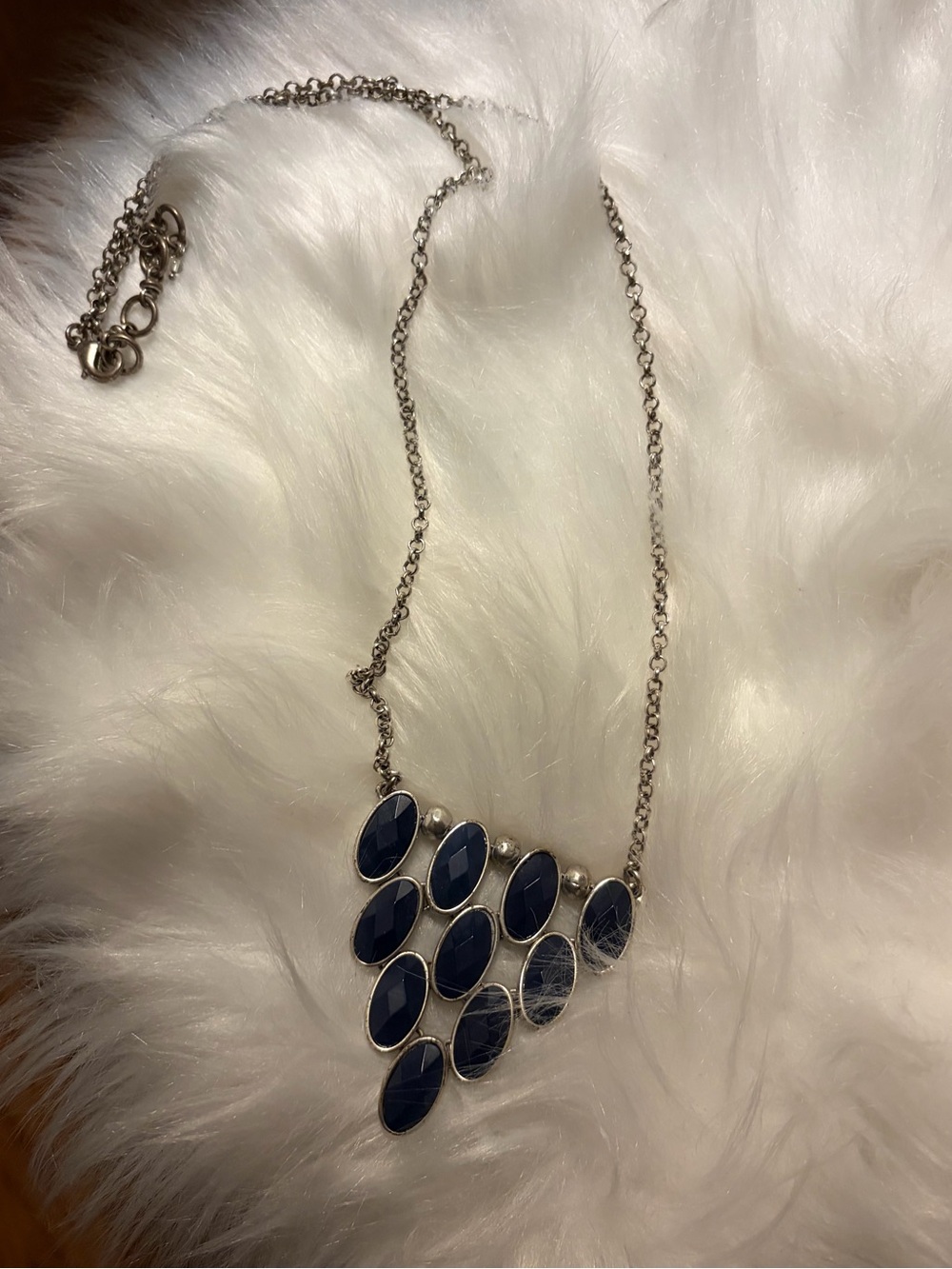 NWOT Lucky Brand Royal Blue Necklace